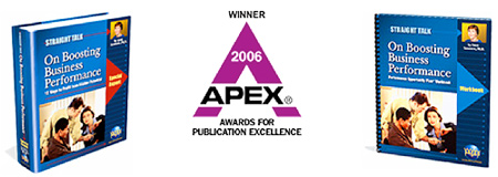 The APEX Award-winning ‘Straight Talk Success Program’ workbook set