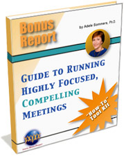 Guide to Running Highly Focused, Compelling Meetings