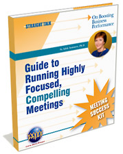 "Guide to Running Highly Focused, Compelling Meetings," by Adele Sommers