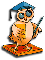 Wise "maven" owl