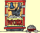 Popcorn cart