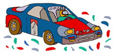 Moving into the driver's seat of a racecar