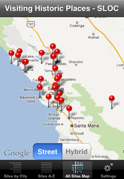 All Sites Map