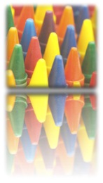 Package of crayons