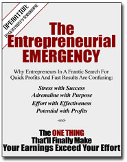 "The Entrepreneurial Emergency" by Rich Schefren