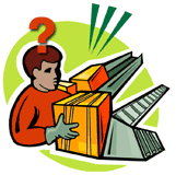 Confused factory worker