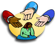 Ordinary investors helping a business owner
