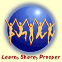 Learn, Share, Prosper Logo