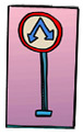 Signpost pointing in 2 directions