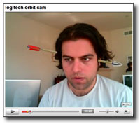 Using a Logitech Web cam to create video