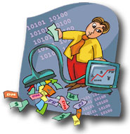 Vacuuming up funding for a business