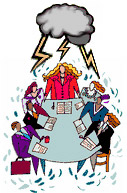 Meeting tension without decision-making tools